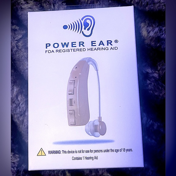 POWER EAR HEARING AID~ NIB!! - Picture 1 of 6